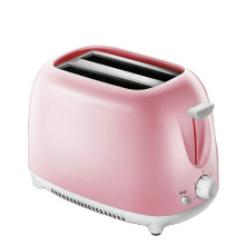 Pink 2 Slices Grill Heater Mini Sandwich Breakfast Automatic Electric Toaster Bread Machine